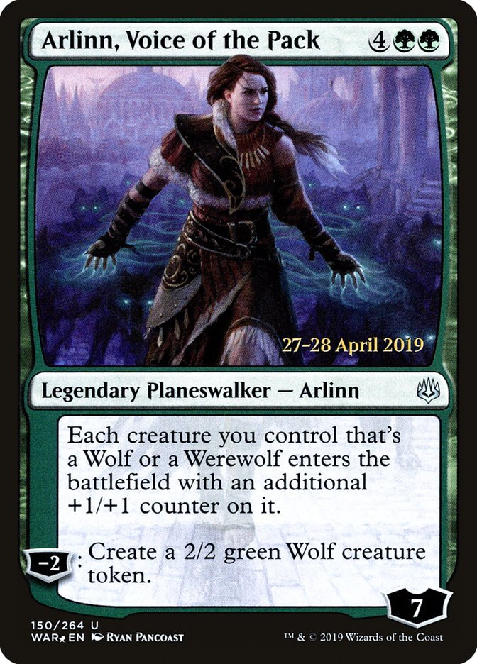 Arlinn, Voice of the Pack [War of the Spark Prerelease Promos] - Bea DnD Games