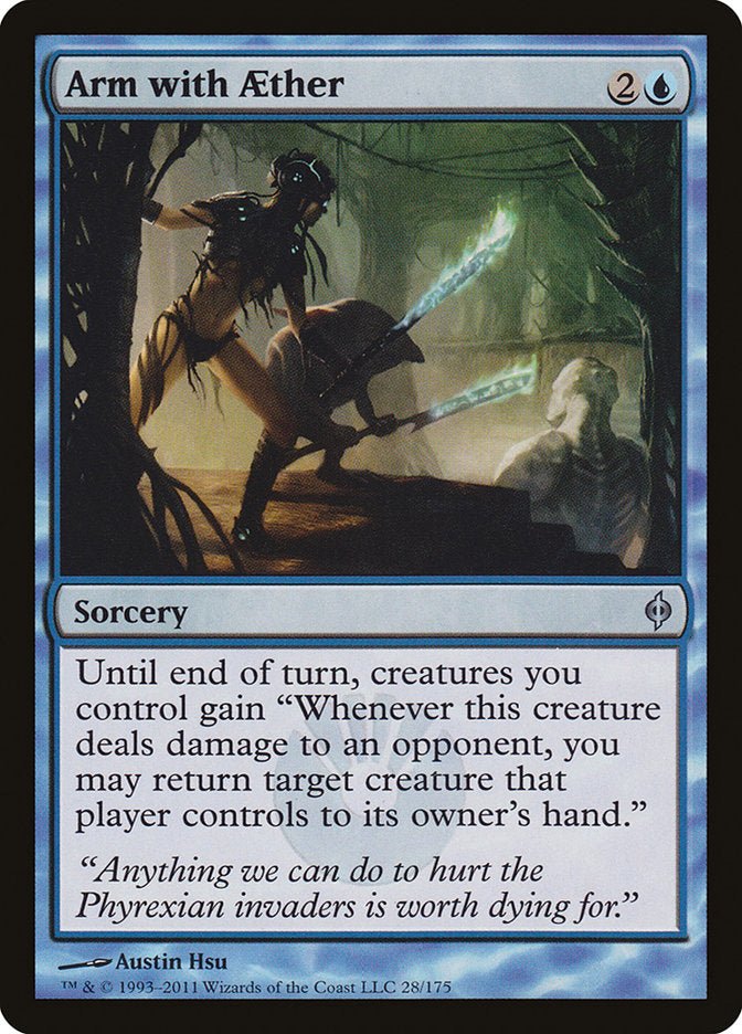 Arm with Aether [New Phyrexia] - Bea DnD Games