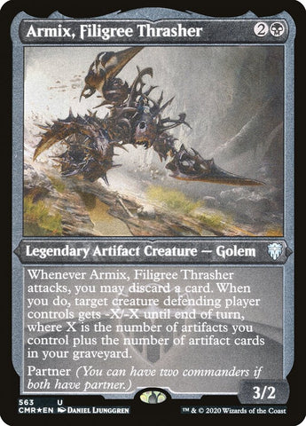 Armix, Filigree Thrasher (Etched) [Commander Legends] - Bea DnD Games