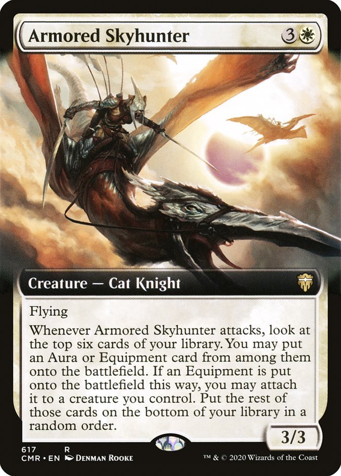 Armored Skyhunter (Extended Art) [Commander Legends] - Bea DnD Games