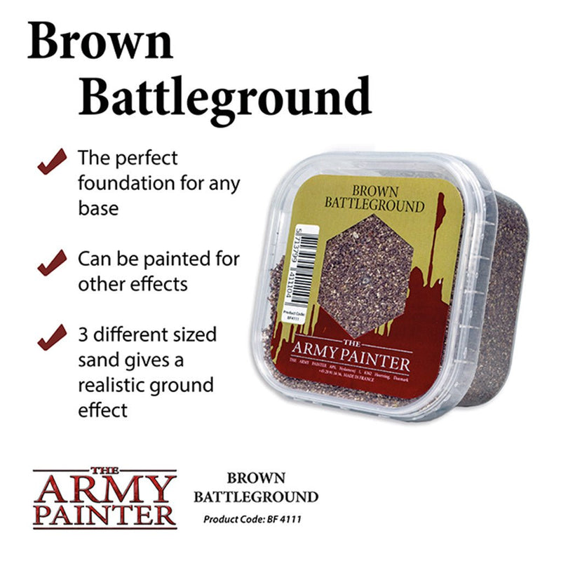 Army Painter Basing - Brown Battleground - Bea DnD Games