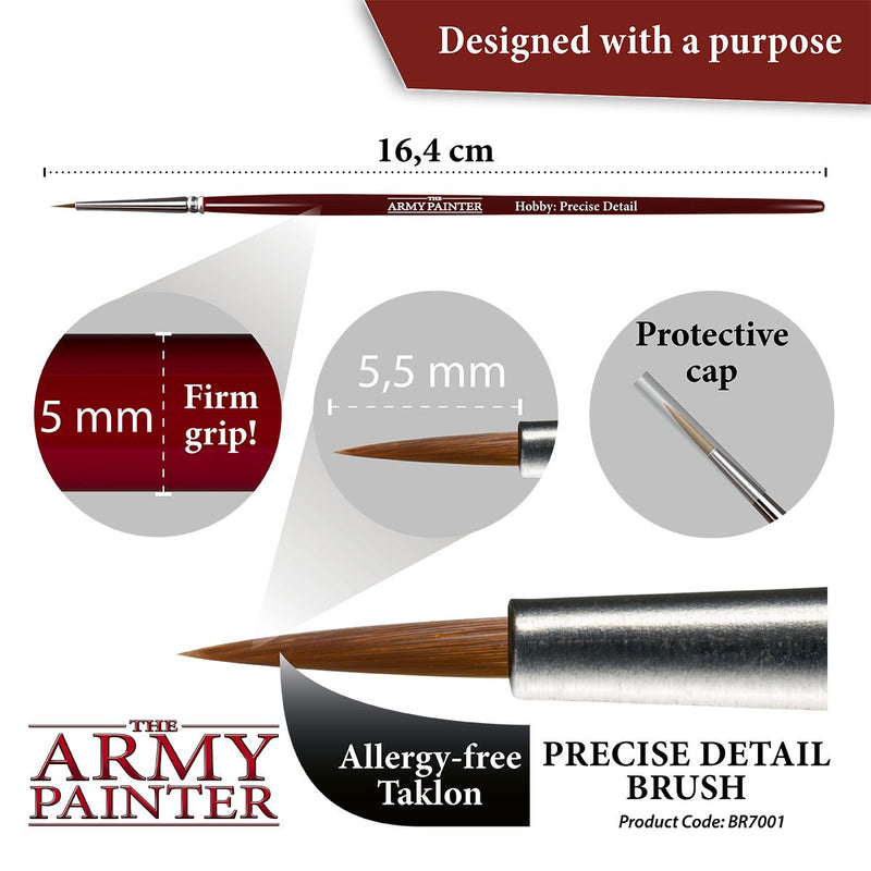 Army Painter Brushes - Hobby Brush - Precise Detail - Bea DnD Games