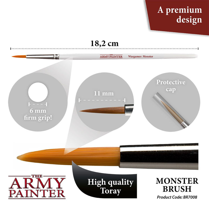 Army Painter Brushes - Wargamer Brush - Monster - Bea DnD Games