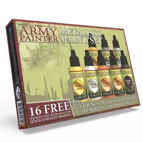 Army Painter Metallics Paint Set - Bea DnD Games