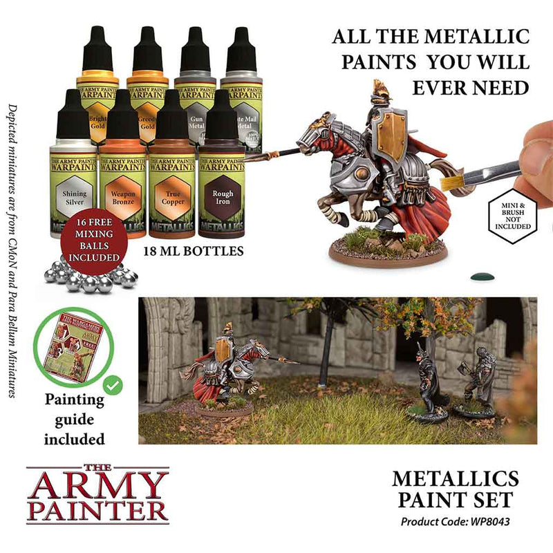Army Painter Metallics Paint Set - Bea DnD Games