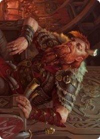 Arni Brokenbrow Art Card [Kaldheim Art Series] - Bea DnD Games