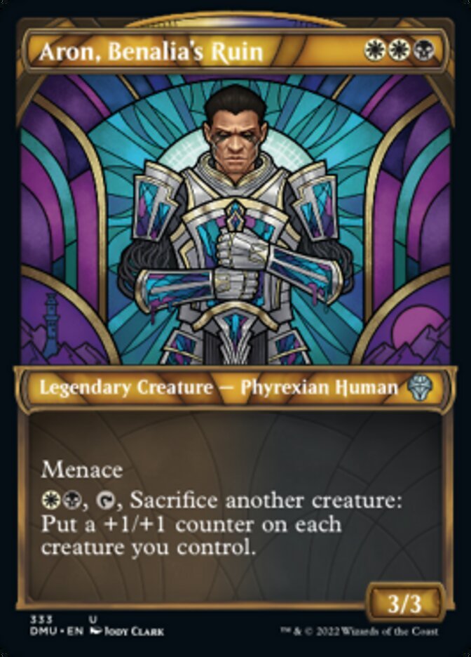 Aron, Benalia's Ruin (Showcase Textured) [Dominaria United] - Bea DnD Games