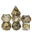 Artificer - Handcrafted Sharp Edge Dice Set & Dice Case - Bea DnD Games