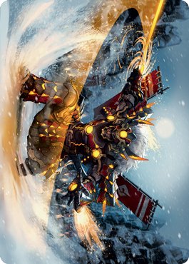 Asari Captain Art Card [Kamigawa: Neon Dynasty Art Series] - Bea DnD Games