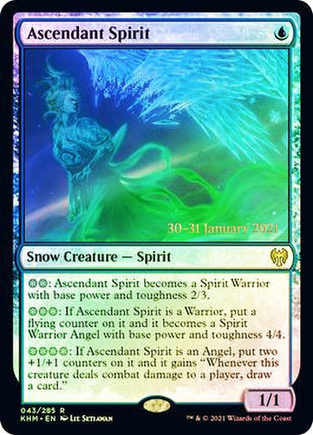 Ascendant Spirit [Kaldheim Prerelease Promos] - Bea DnD Games