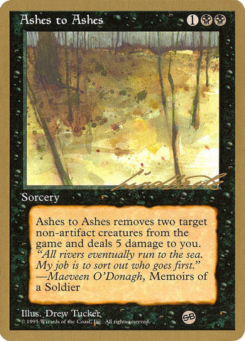 Ashes to Ashes (Leon Lindback) (SB) [Pro Tour Collector Set] - Bea DnD Games