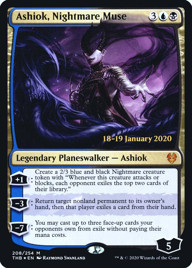 Ashiok, Nightmare Muse [Theros Beyond Death Prerelease Promos] - Bea DnD Games