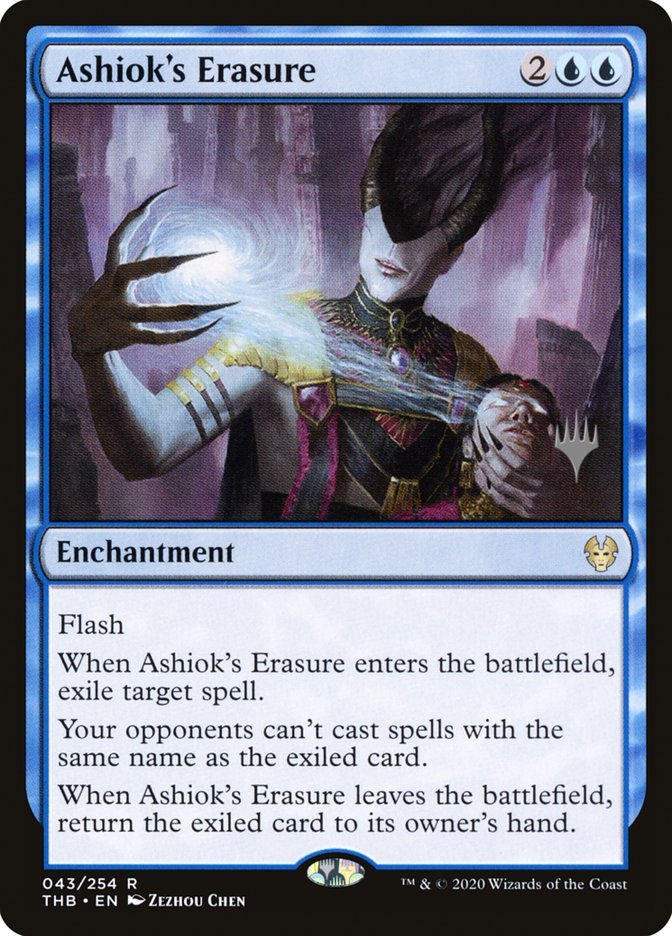 Ashiok's Erasure (Promo Pack) [Theros Beyond Death Promos] - Bea DnD Games