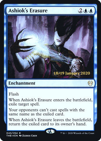 Ashiok's Erasure [Theros Beyond Death Prerelease Promos] - Bea DnD Games
