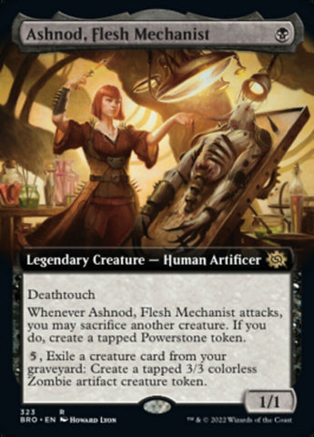 Ashnod, Flesh Mechanist (Extended Art) [The Brothers' War] - Bea DnD Games