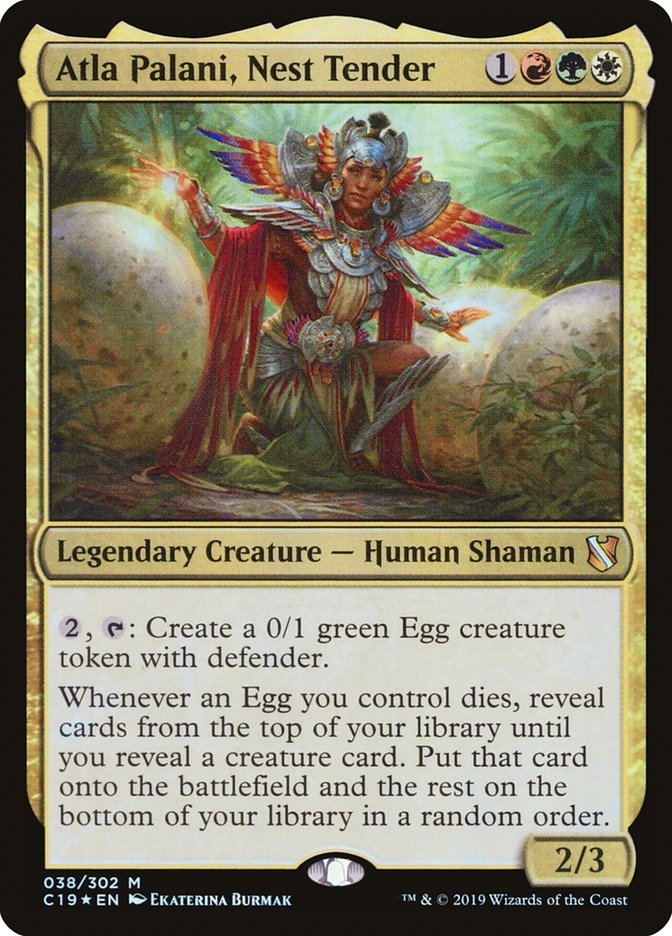 Atla Palani, Nest Tender [Commander 2019] - Bea DnD Games