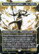 Atraxa, Grand Unifier (Borderless Ichor Step-and-Compleat Foil) [Phyrexia: All Will Be One] - Bea DnD Games