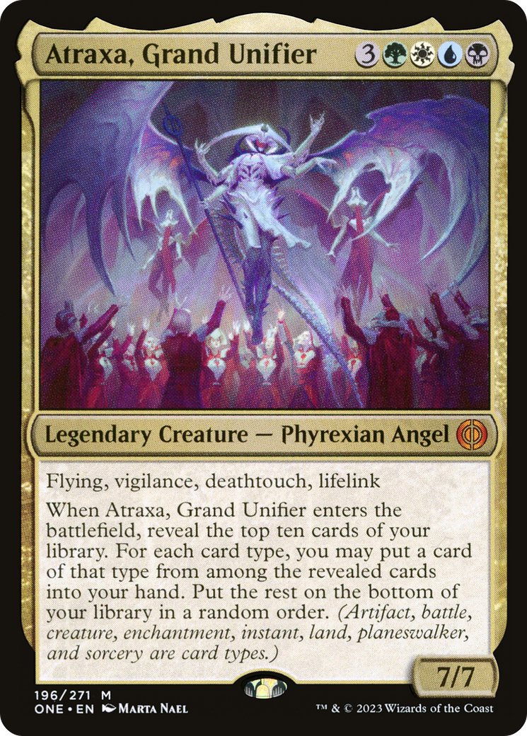 Atraxa, Grand Unifier [Phyrexia: All Will Be One] - Bea DnD Games