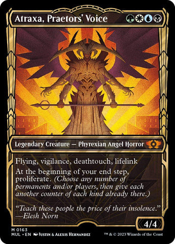 Atraxa, Praetors' Voice (Halo Foil) [Multiverse Legends] - Bea DnD Games