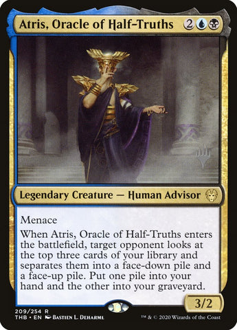 Atris, Oracle of Half-Truths (Promo Pack) [Theros Beyond Death Promos] - Bea DnD Games