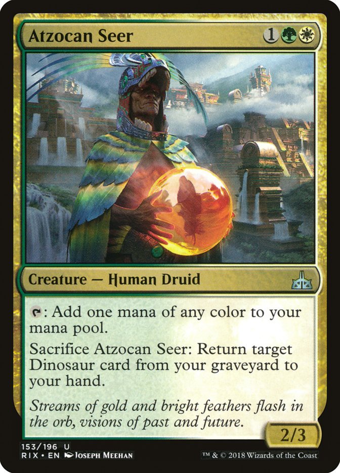 Atzocan Seer [Rivals of Ixalan] - Bea DnD Games