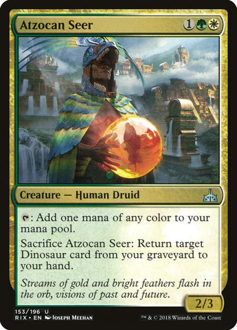 Atzocan Seer [Rivals of Ixalan] - Bea DnD Games