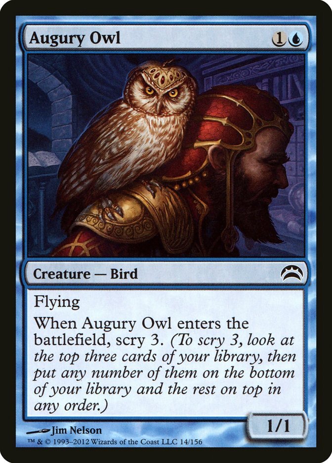 Augury Owl [Planechase 2012] - Bea DnD Games