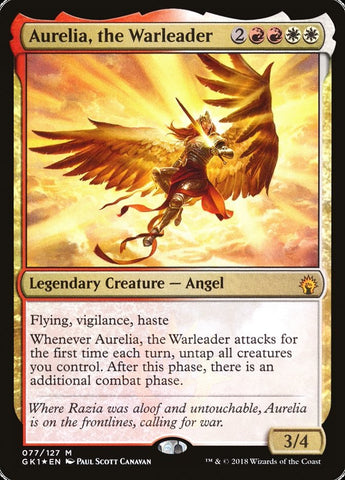 Aurelia, the Warleader [Guilds of Ravnica Guild Kit] - Bea DnD Games