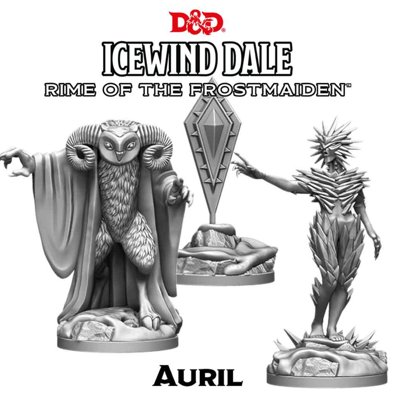 Auril the Frostmaiden - Icewind Dale Rime of the Frostmaiden D&D Collectors Series Unpainted Miniatures - Bea DnD Games