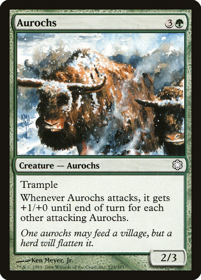 Aurochs [Coldsnap Theme Decks] - Bea DnD Games