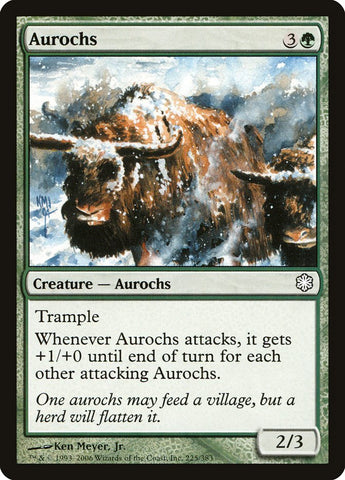 Aurochs [Coldsnap Theme Decks] - Bea DnD Games