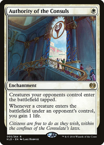 Authority of the Consuls (Promo Pack) [Kaladesh Promos] - Bea DnD Games