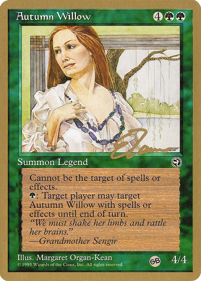 Autumn Willow (Eric Tam) (SB) [Pro Tour Collector Set] - Bea DnD Games