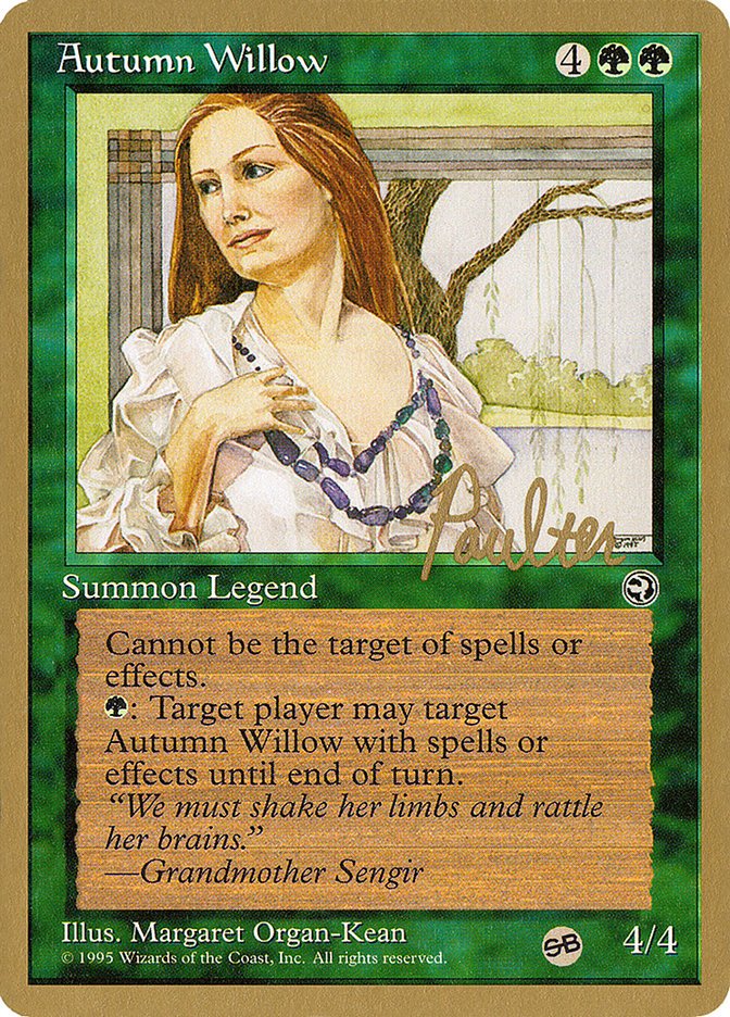 Autumn Willow (Preston Poulter) (SB) [Pro Tour Collector Set] - Bea DnD Games