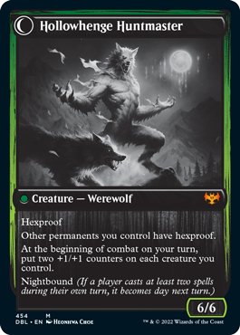 Avabruck Caretaker // Hollowhenge Huntmaster [Innistrad: Double Feature] - Bea DnD Games