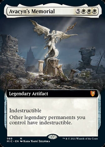 Avacyn's Memorial (Extended Art) [Innistrad: Midnight Hunt Commander] - Bea DnD Games