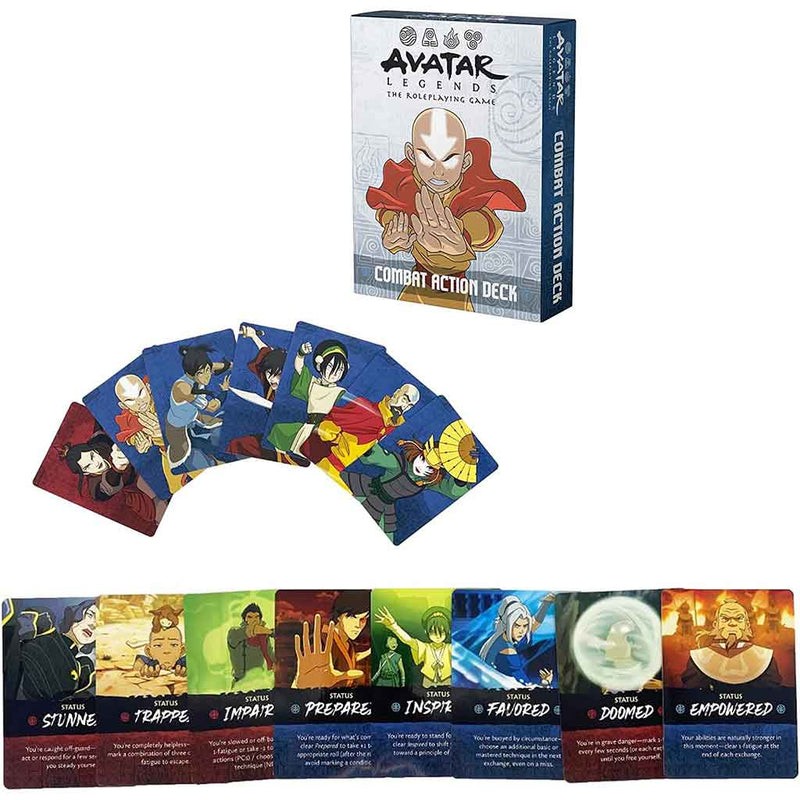 Avatar Legends RPG - Combat Action Deck - Bea DnD Games