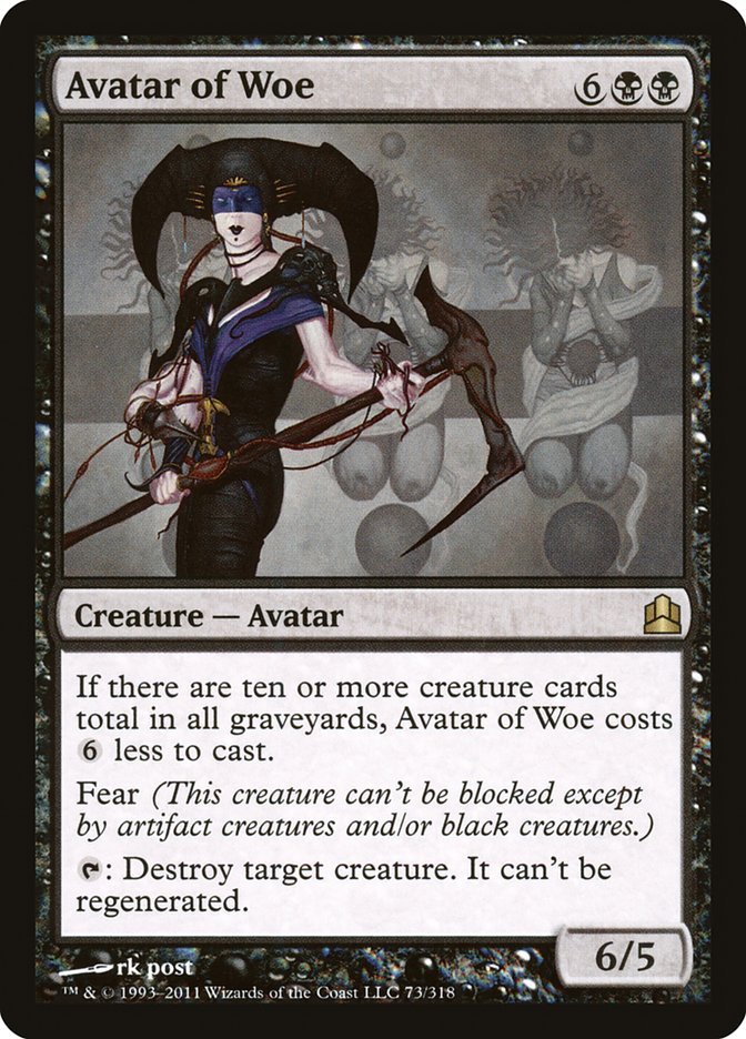Avatar of Woe [Commander 2011] - Bea DnD Games