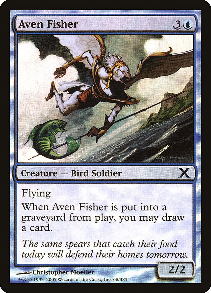 Aven Fisher (Premium Foil) [Tenth Edition] - Bea DnD Games
