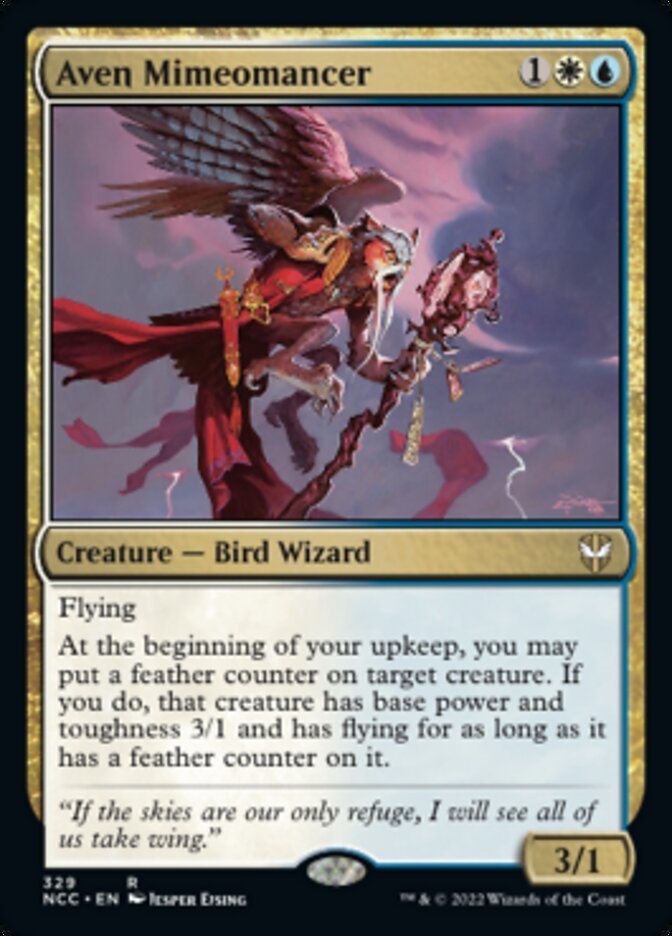 Aven Mimeomancer [Streets of New Capenna Commander] - Bea DnD Games