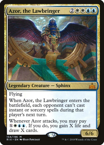 Azor, the Lawbringer [Rivals of Ixalan] - Bea DnD Games