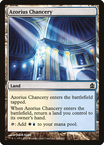 Azorius Chancery [Commander 2011] - Bea DnD Games