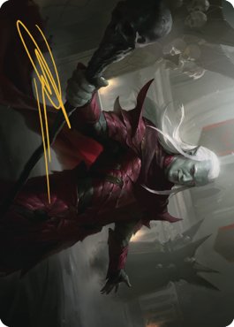 Baeloth Barrityl, Entertainer Art Card (Gold-Stamped Signature) [Commander Legends: Battle for Baldur's Gate Art Series] - Bea DnD Games