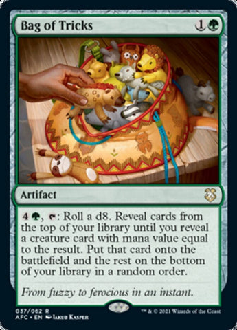 Bag of Tricks [Dungeons & Dragons: Adventures in the Forgotten Realms Commander] - Bea DnD Games