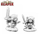 Barbarian Mouslings - Dark Heaven Bones Unpainted Miniatures by Reaper Miniatures - Bea DnD Games