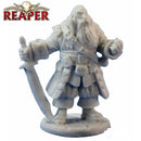 Barnabus Frost, Pirate Captain - Dark Heaven Bones Unpainted Miniatures by Reaper Miniatures - Bea DnD Games