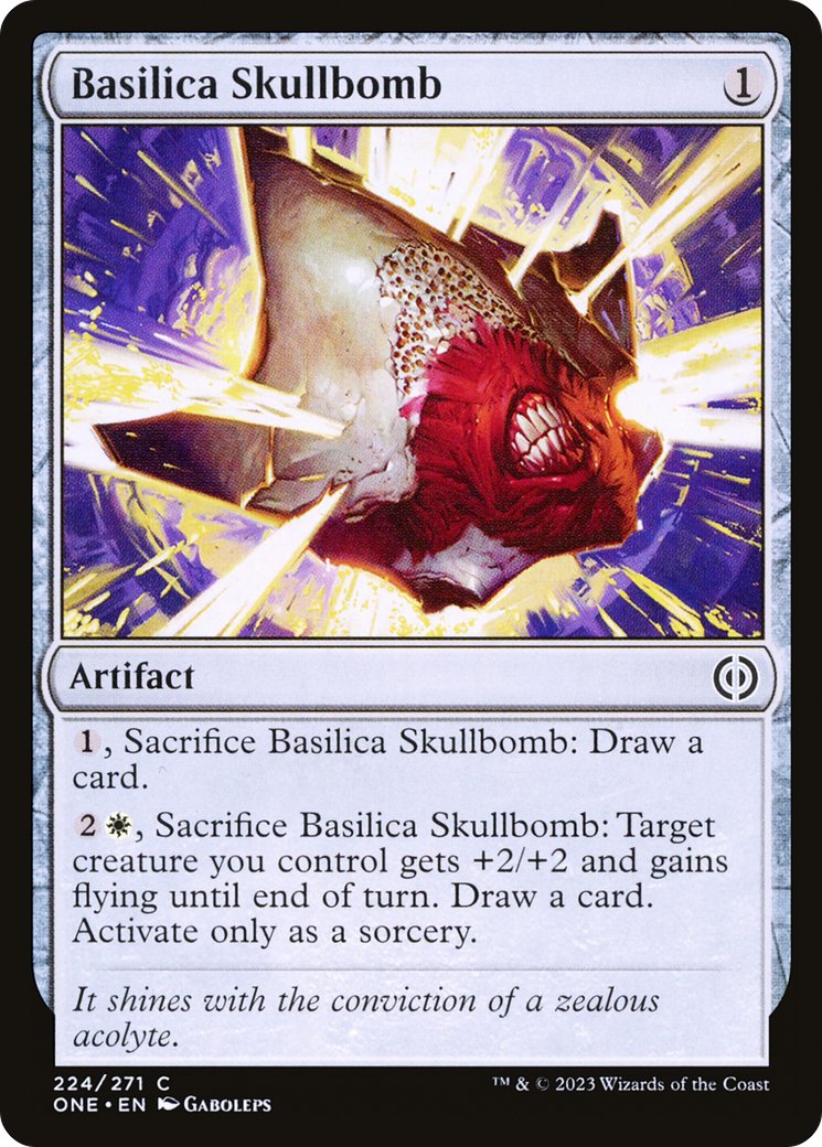 Basilica Skullbomb [Phyrexia: All Will Be One] - Bea DnD Games