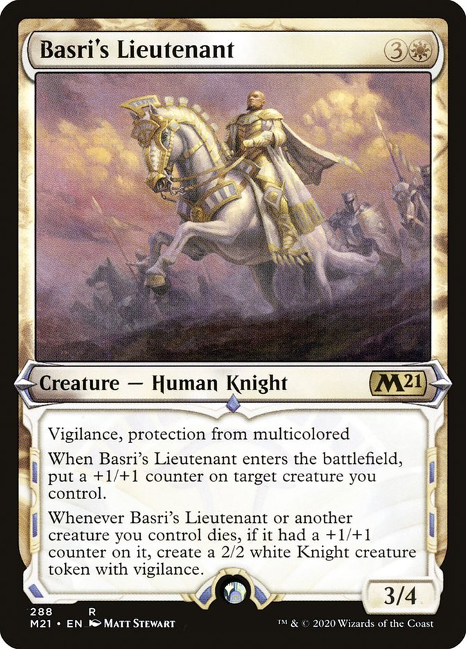 Basri's Lieutenant (Showcase) [Core Set 2021] - Bea DnD Games