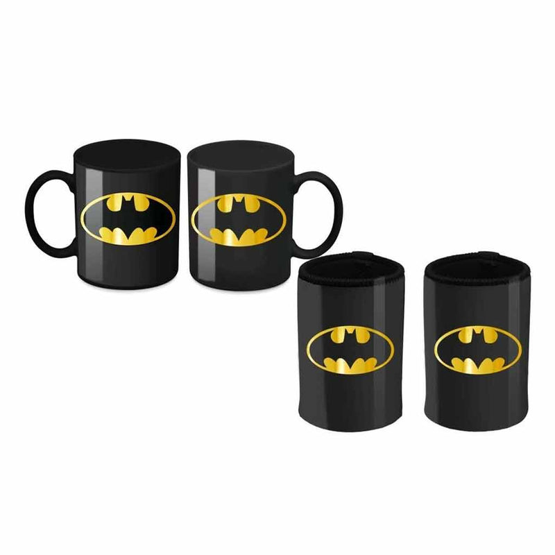 Batman Coffee Mug and Can Cooler Gift Set - Bea DnD Games