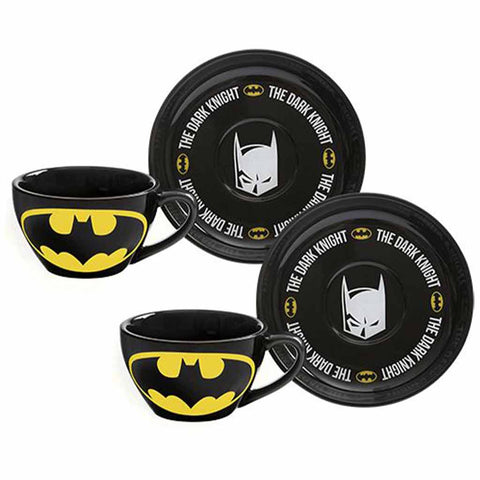 Batman Teacup and Saucer Set of 2 - Bea DnD Games